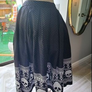 Hell Bunny Modcloth halloween skirt
